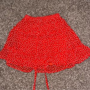 Marshalls Ruffle Floral Skirt